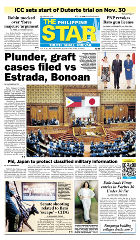 Cover of The Philippine Star