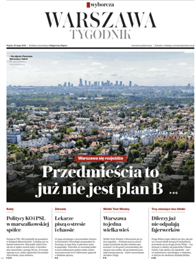 Cover of Gazeta Wyborcza Stoleczna