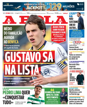 Cover of A BOLA (Portuguese)