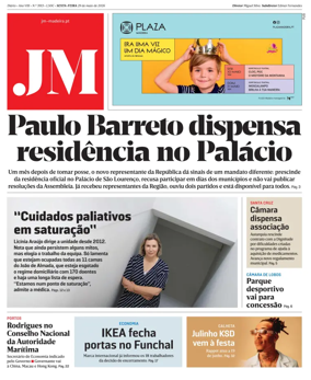 Cover of Jornal Madeira