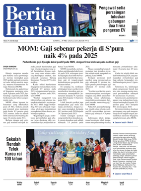 Cover of Berita Harian