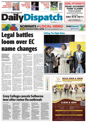 Cover of Daily Dispatch