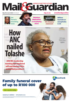Cover of Mail & Guardian