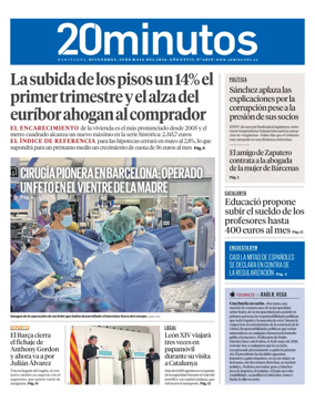 Cover of 20 Minutos Barcelona
