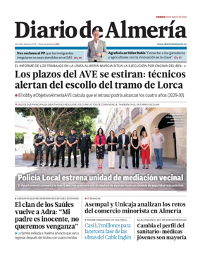 Cover of Diario de Almeria