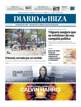 Cover of Diario de Ibiza