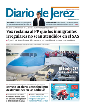 Cover of Diario de Jerez