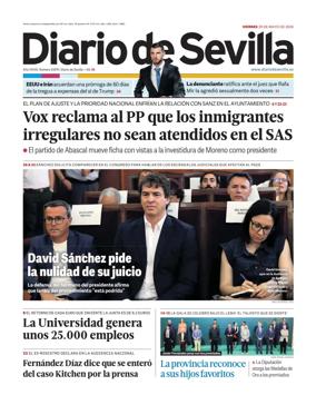 Cover of Diario de Sevilla