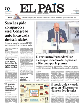 Cover of EL PAIS National
