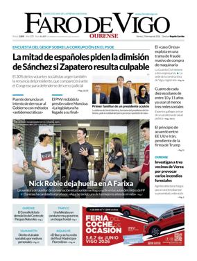 Cover of Faro de Vigo (Ourense)