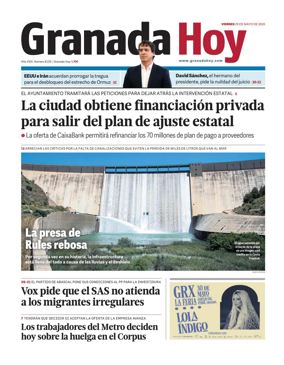 Cover of Granada Hoy