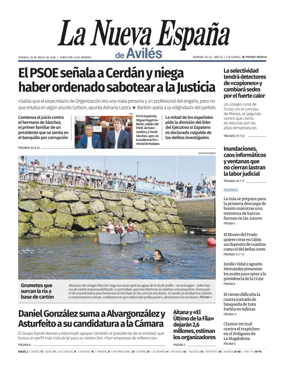 Cover of La Nueva Espana (Aviles)