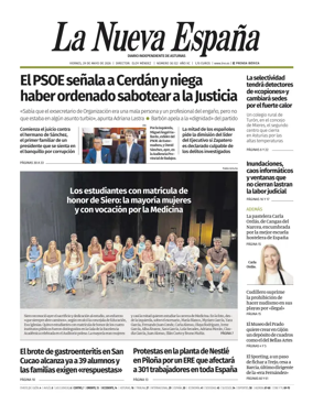 Cover of La Nueva Espana (Occidente)