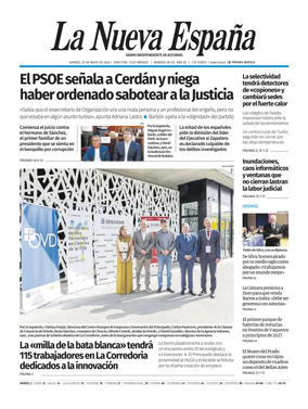 Cover of La Nueva Espana (Oviedo)
