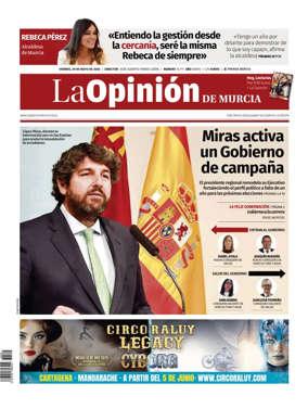 Cover of La Opinion de Murcia