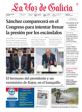 Cover of La Voz de Galicia (Carballo)