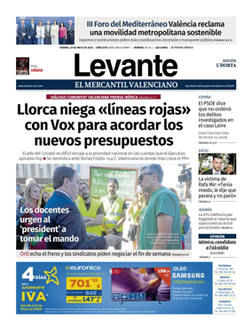 Cover of Levante EMV (Horta)