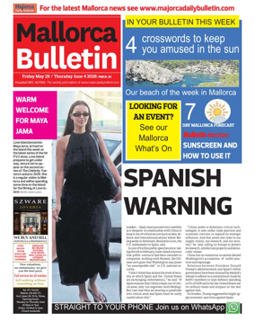 Cover of Mallorca Bulletin