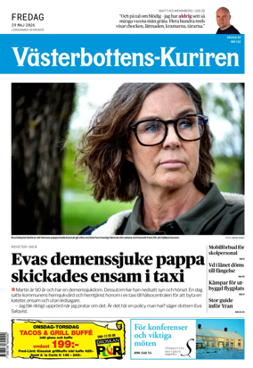 Cover of Vasterbottens-Kuriren