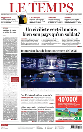 Cover of Le Temps