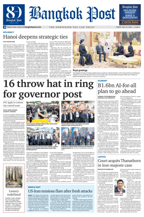 Cover of Bangkok Post