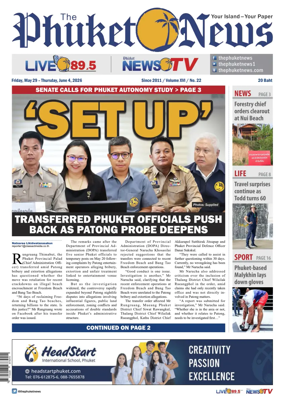 Cover of The Phuket News