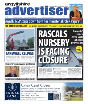 Cover of Argyllshire Advertiser