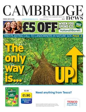 Cover of Cambridge News