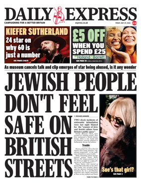 Cover of Daily Express