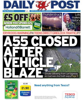Cover of Daily Post (North Wales)