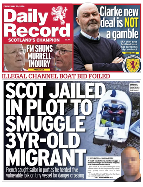 Cover of Daily Record
