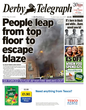 Cover of Derby Telegraph