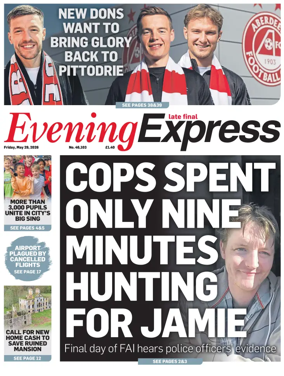 Cover of Evening Express