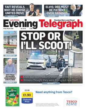 Cover of Evening Telegraph (First Edition)