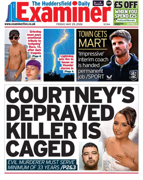 Cover of Huddersfield Daily Examiner