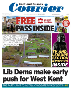 Cover of Kent & Sussex Courier