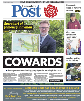Cover of Lancashire Evening Post