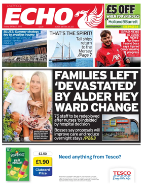 Cover of Liverpool Echo