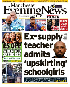 Cover of Manchester Evening News