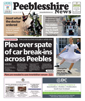 Cover of Peebleshire News