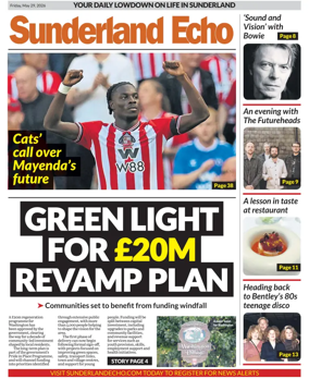 Cover of Sunderland Echo