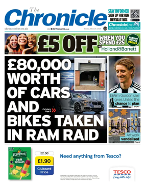 Cover of The Chronicle (South Tyneside and Durham)