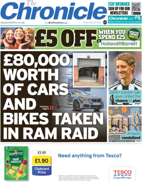 Cover of The Chronicle (UK)
