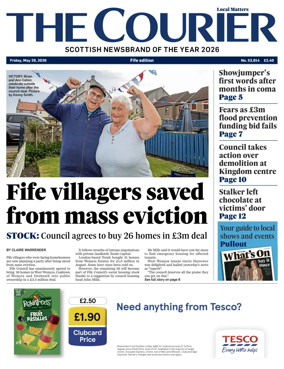 Cover of The Courier & Advertiser (Fife Edition)
