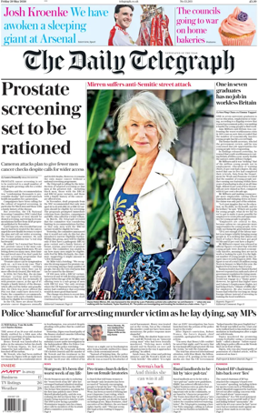 Cover of The Daily Telegraph