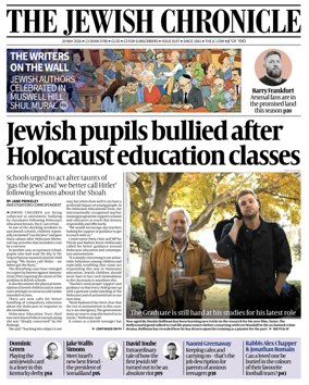 Cover of The Jewish Chronicle