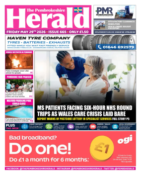 Cover of The Pembrokeshire Herald
