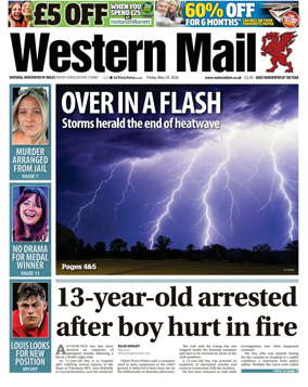 Cover of Western Mail