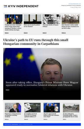 Cover of The Kyiv Independent
