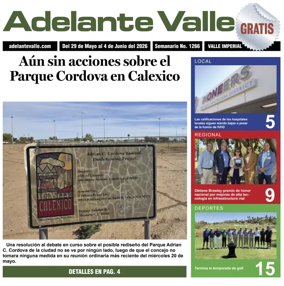 Cover of Adelante Valle